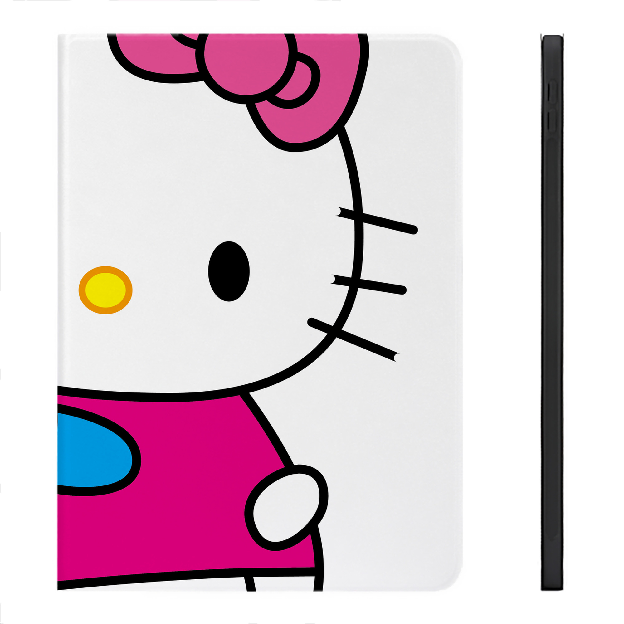 （画像用） Hello Kitty ハローキティ IPadケース ペンホルダー付き ブックスタイルデザイン